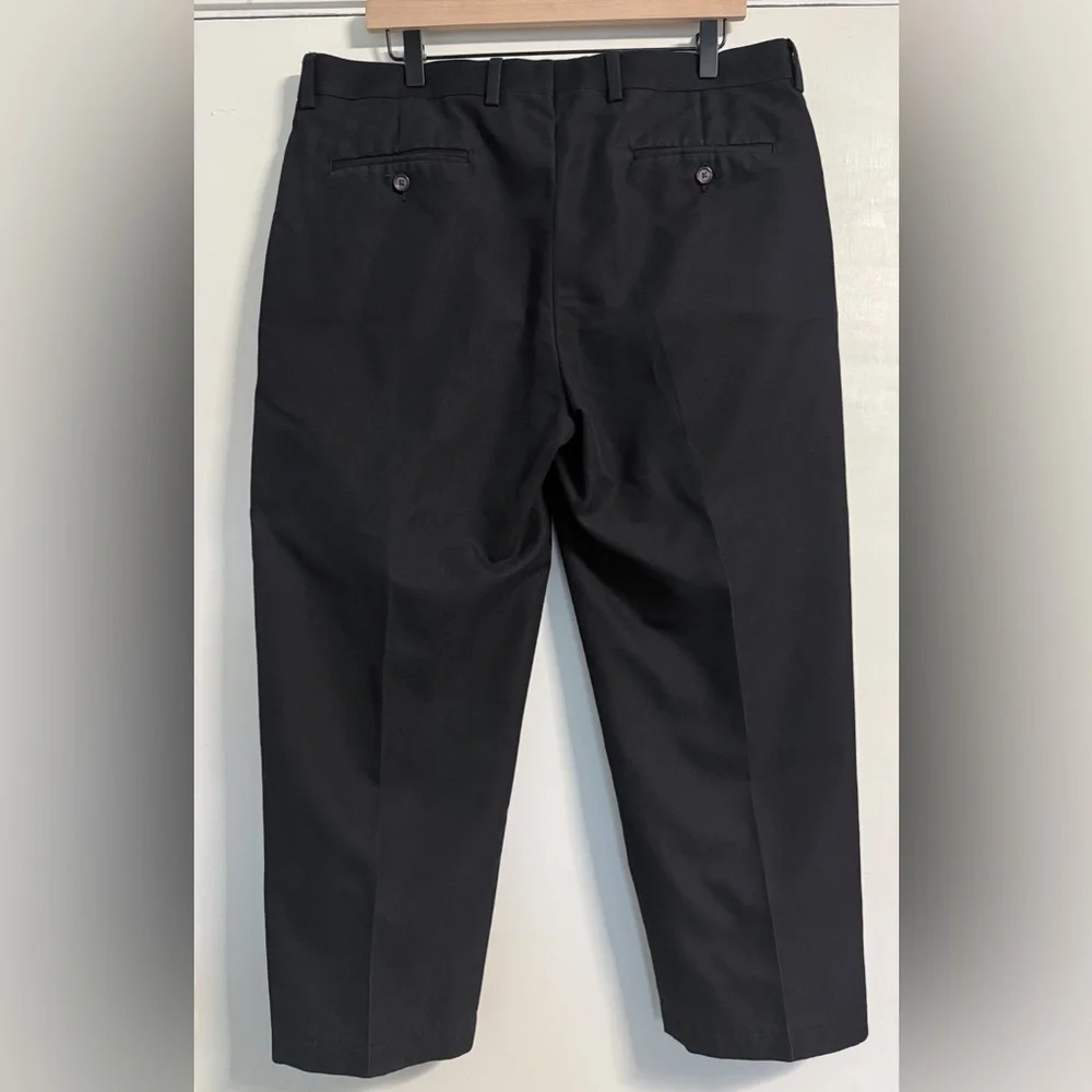 Ralph Lauren Black Chinos Men 38 Short 26 Inseam Straight Leg Hemmed